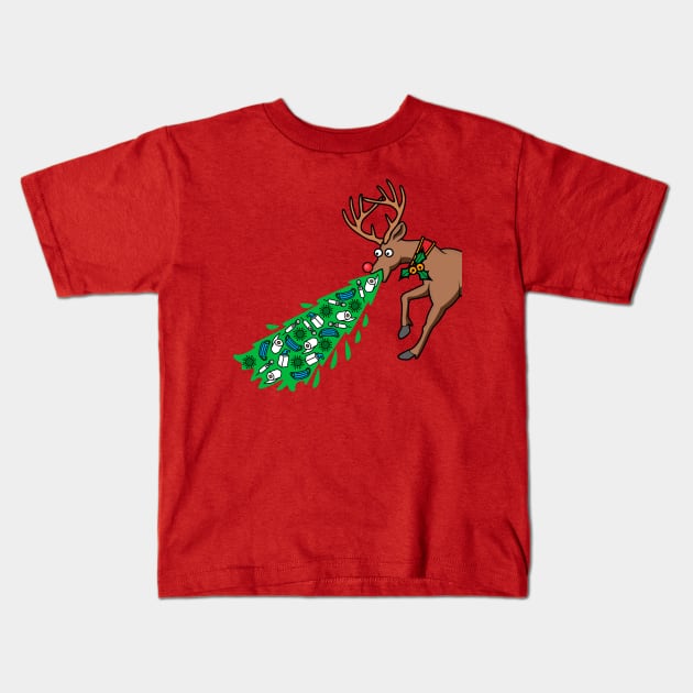 Ugly Christmas Matching Kids T-Shirt by KsuAnn
